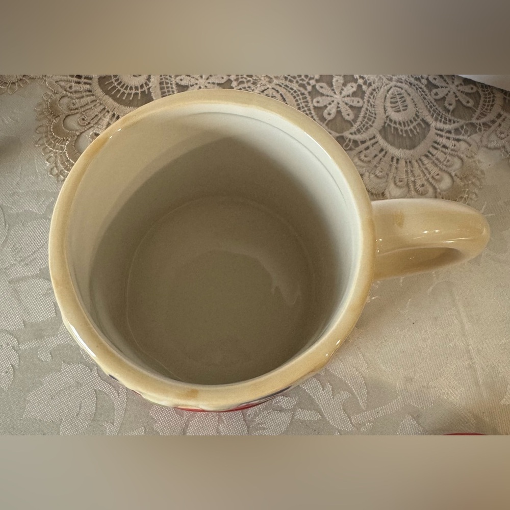 Cost Plus World Market Red and White Mug - Picture 7 of 9